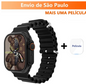 Nova Série 8 Relógio Ultra Smart Watch Esportivo Sem Fio À Prova D'água T800 acompanha uma película!!