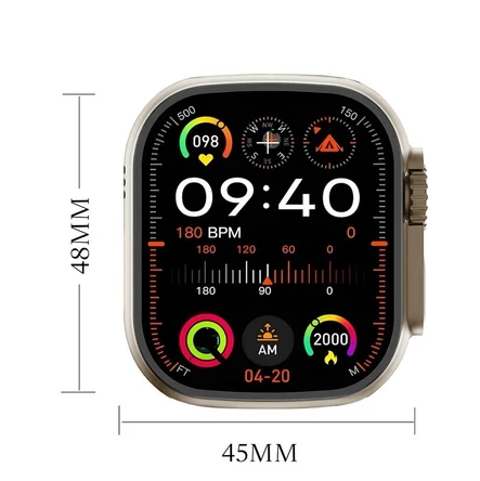 Smartwatch 7 Em 1 Alças 49mm Full Touch Screen Sport